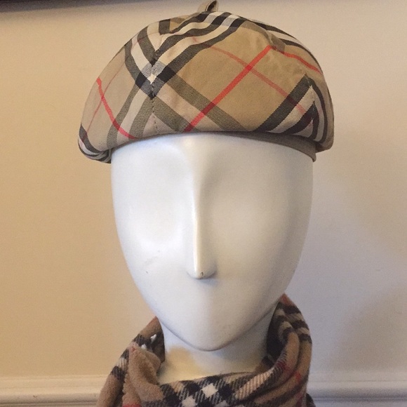 burberry beret hat